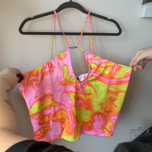 Plus Future Funk Tank Top DOLLSKILL BNWT 1X - Picture 7 of 9